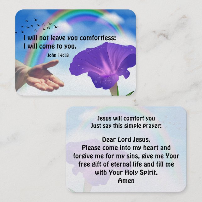 Gospel Tract Card (Front/Back)