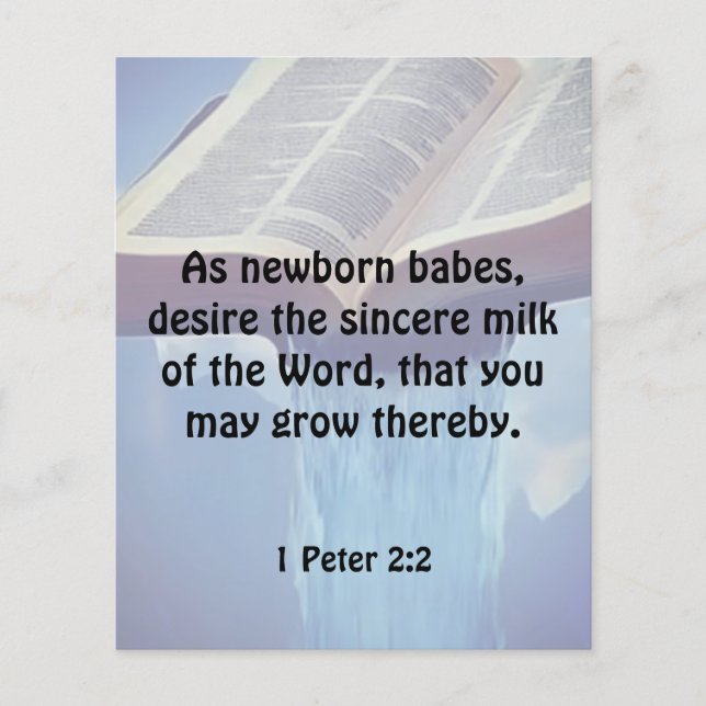 Gospel Tract  Flyer (Front)