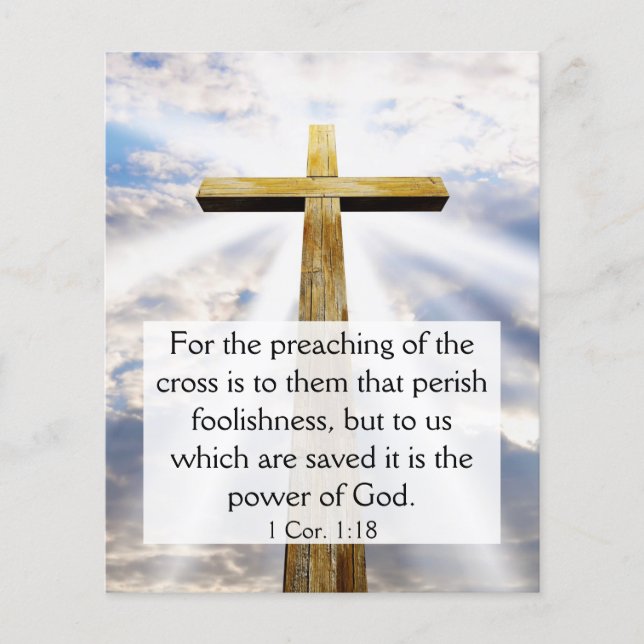 Gospel Tract  Flyer (Front)