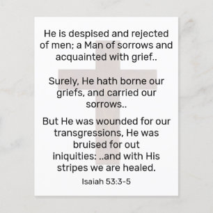 Gospel Tract Flyer