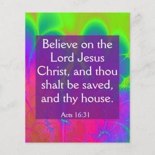 Gospel Tract  Flyer