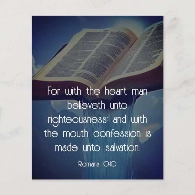 Gospel Tract  Flyer (Front)