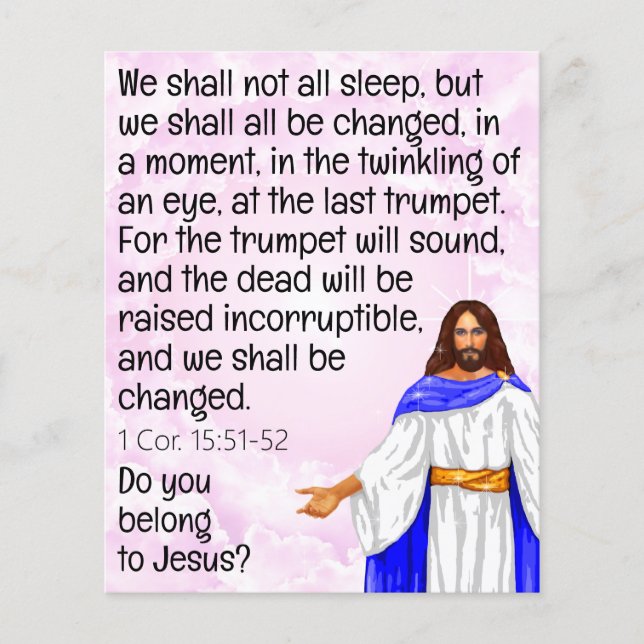 Gospel Tract  Flyer (Front)