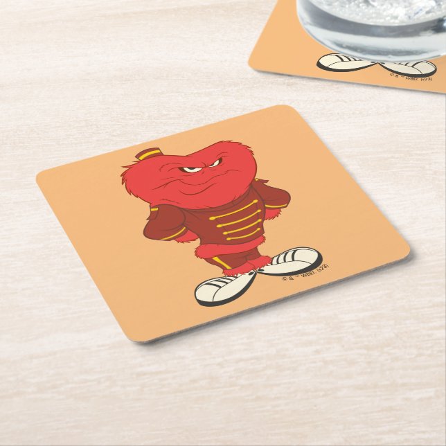 Gossamer Bellhop Square Paper Coaster (Angled)