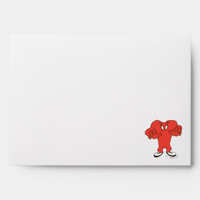 Gossamer Menacing Pose Envelope (Front)