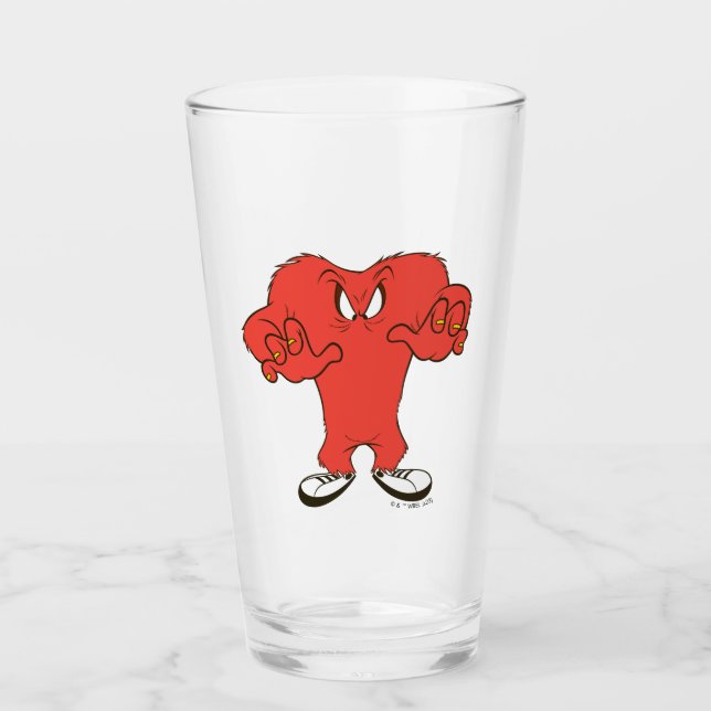 Gossamer Menacing Pose Glass (Front)