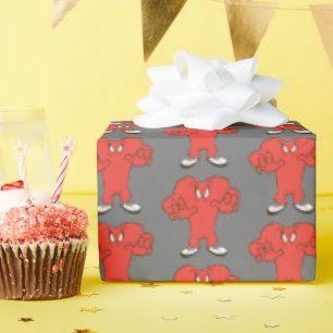 Gossamer Menacing Pose Wrapping Paper