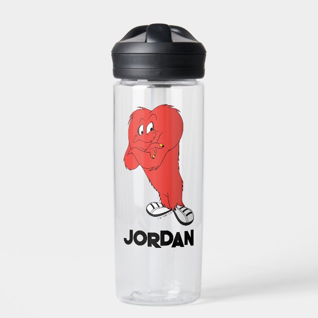 Gossamer Posing - Colour | Add Your Name Water Bottle (Front)