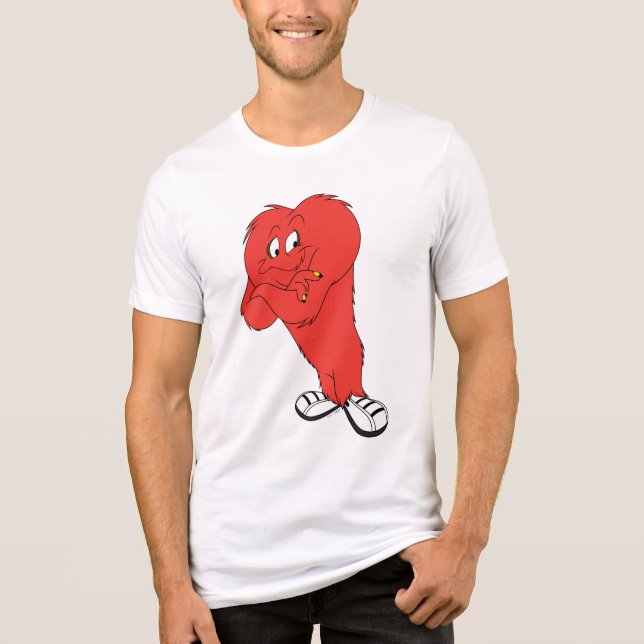 Gossamer Posing - Colour Tri-Blend Shirt (Front)