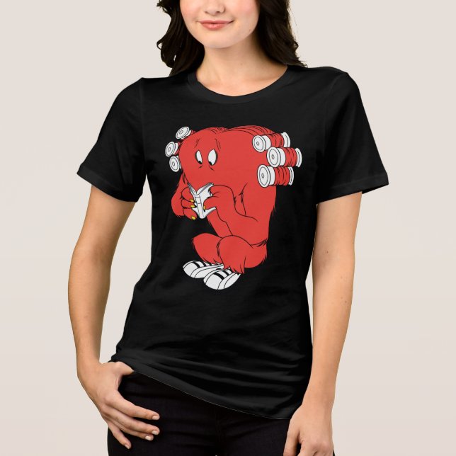Gossamer Reading - Full Colour Tri-Blend Shirt (Front)