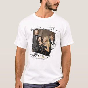 Gossip Girl Glamour Group Graphic T-Shirt