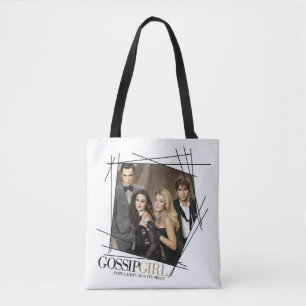 Gossip Girl Glamour Group Graphic Tote Bag