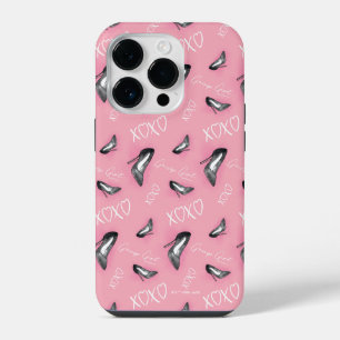 Gossip Girl High Heels Pattern iPhone 14 Pro Case