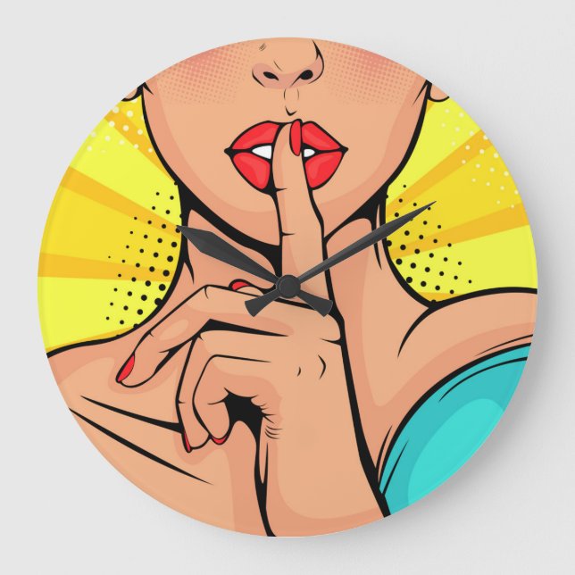 Gossip Girl Large Clock (Front)