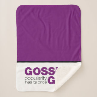 Gossip Girl - Popularity Has Its Price Sherpa Blanket