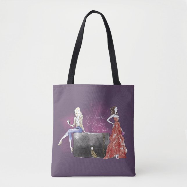 Gossip Girl - You Know You Love Me Tote Bag (Front)