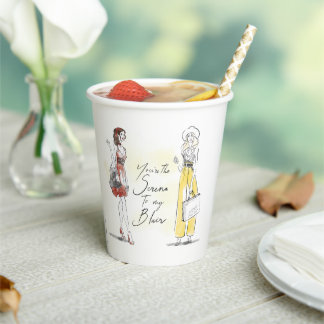 Gossip Girl - You're the Serena to my Blair Paper Cups