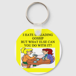 GOSSIP KEY RING