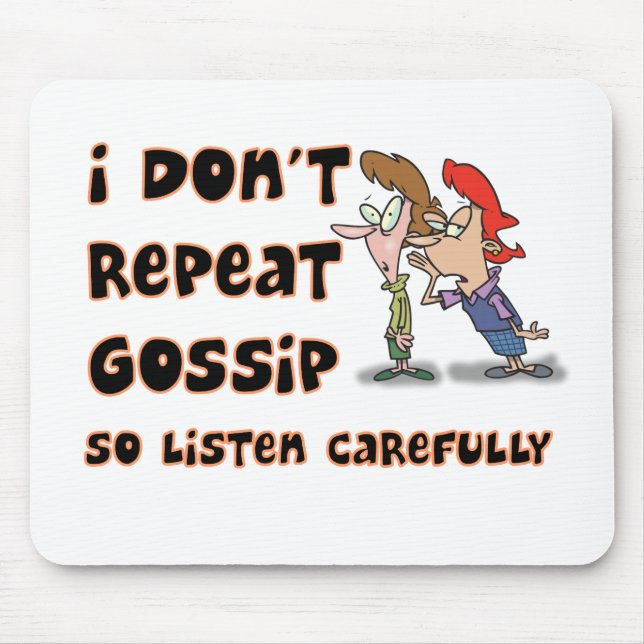 Gossip Mouse Pad (Front)