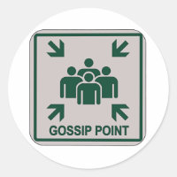 Gossip Point Sign