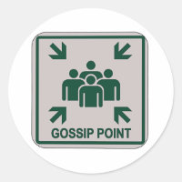 Gossip Point Sign