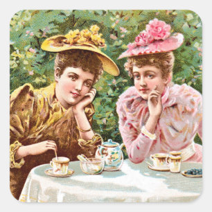 Gossip Square Sticker