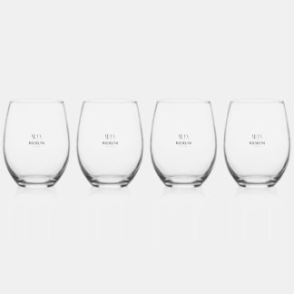 Gossip” Wine Tumbler Stemless Wine Glass