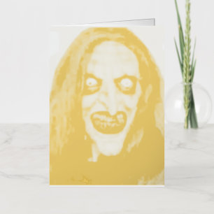 Gost print mobile caver foil holiday card