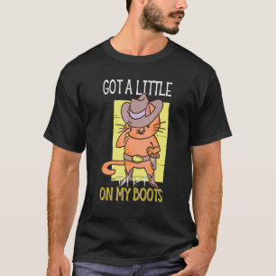 Got A Little Dirt On My Boots Country Music Line D T-Shirt