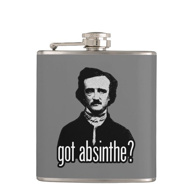 got absinthe? flask (Front)