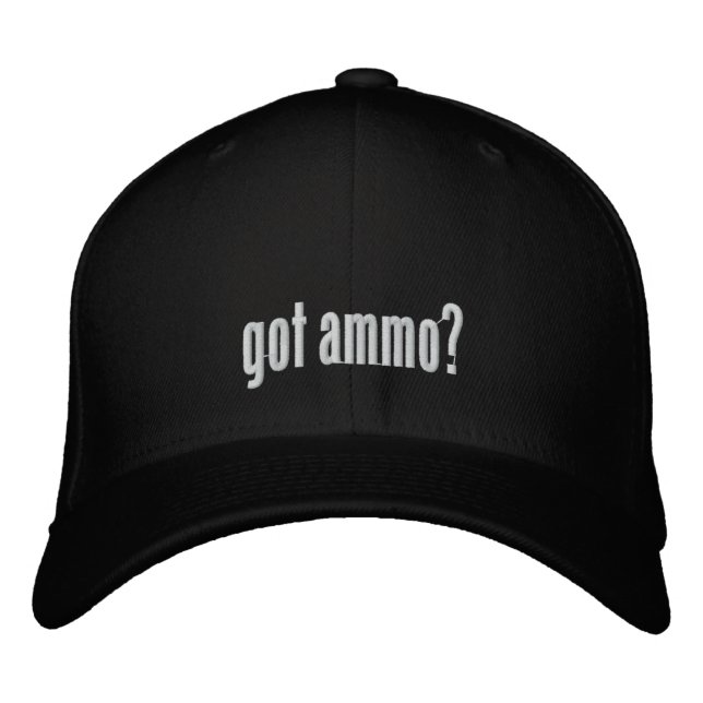 Got ammo? embroidered hat (Front)