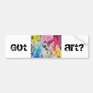 Got Art? Bumper Sticker