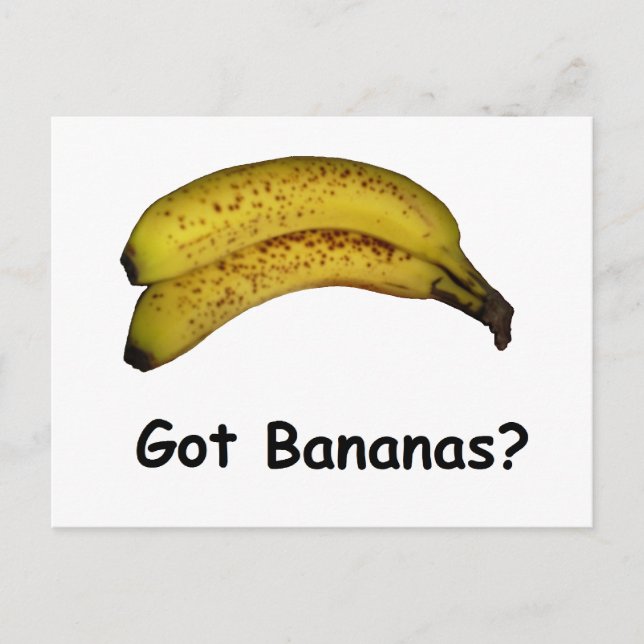 Got Bananas Postcard (Front)