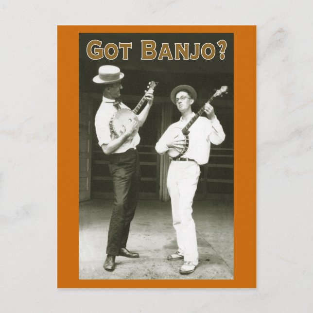 Got Banjo? Postcard (Front)