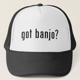 got banjo? trucker hat