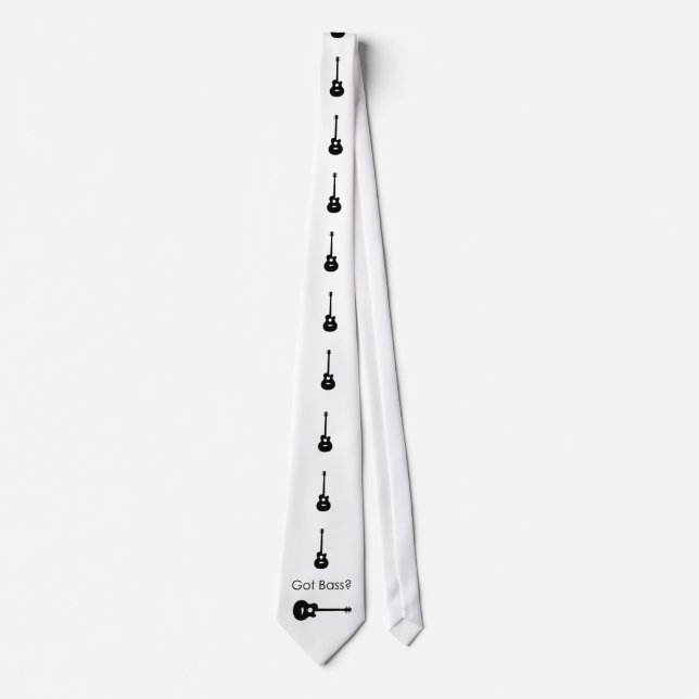 Got Bass? Tie (Front)
