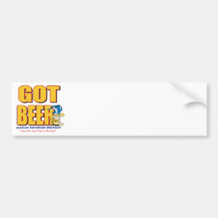 GOT-BEER-Crazy Bumper Sticker