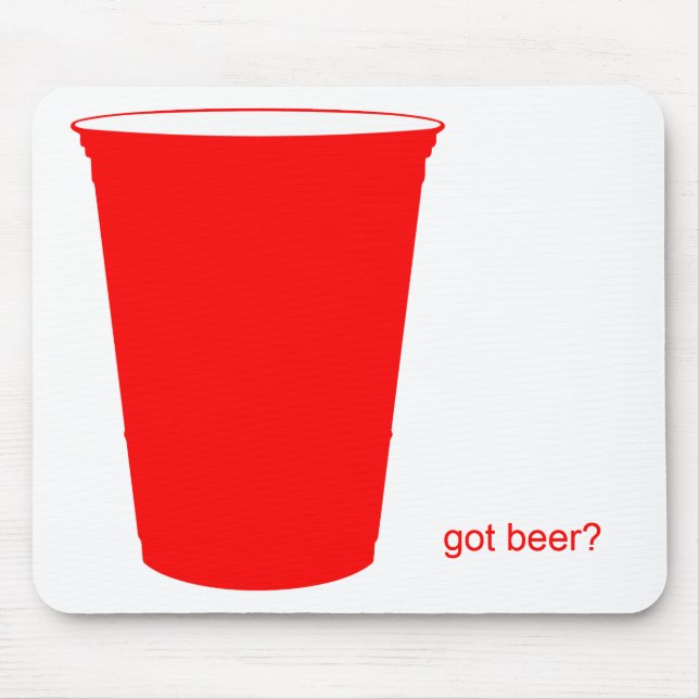 got beer? mouse pad (Front)