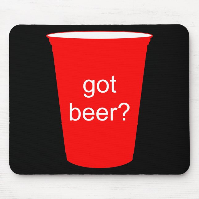 got beer? mouse pad (Front)