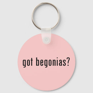 got begonias? key ring