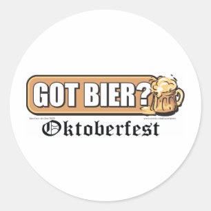 Got Bier - Classic Round Sticker