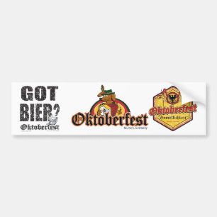 Got Bier - Oktoberfest Bumper Sticker