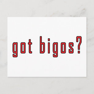 got bigos? postcard