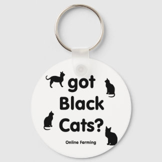 got black cats key ring