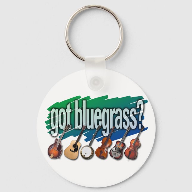 "Got Bluegrass?" Key Ring (Front)