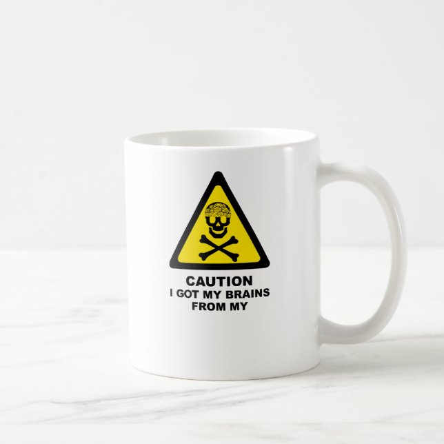 got brains coffee mug (Right)