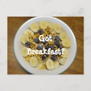 Got Breakfast? Postcard