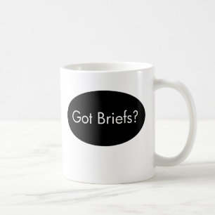 Got Briefs? Lawyer Mug