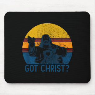 Got Buddy A Christ Christmas Cool Jesus Religious  Mouse Pad