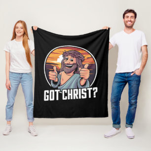 Got Buddy a Christ Christmas Jesus Religious Fleece Blanket